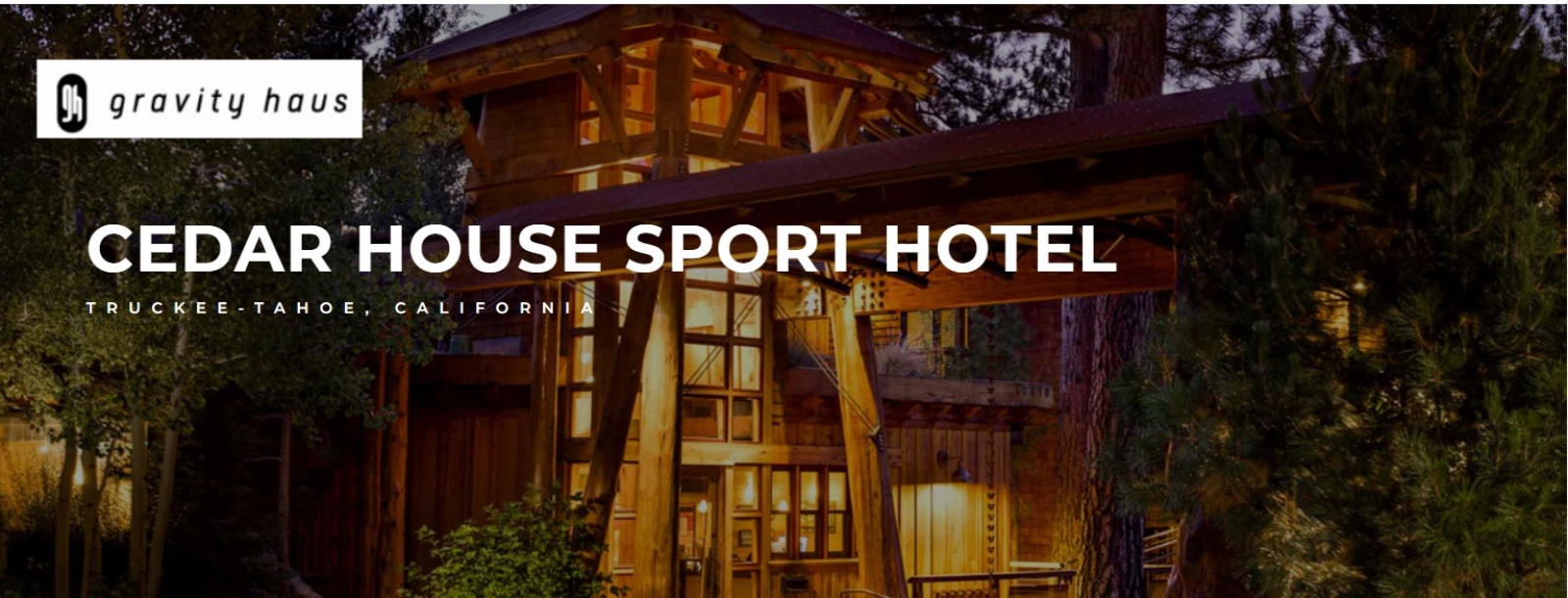 Gravity Haus Purchases Award-Winning Cedar House Sport Hotel