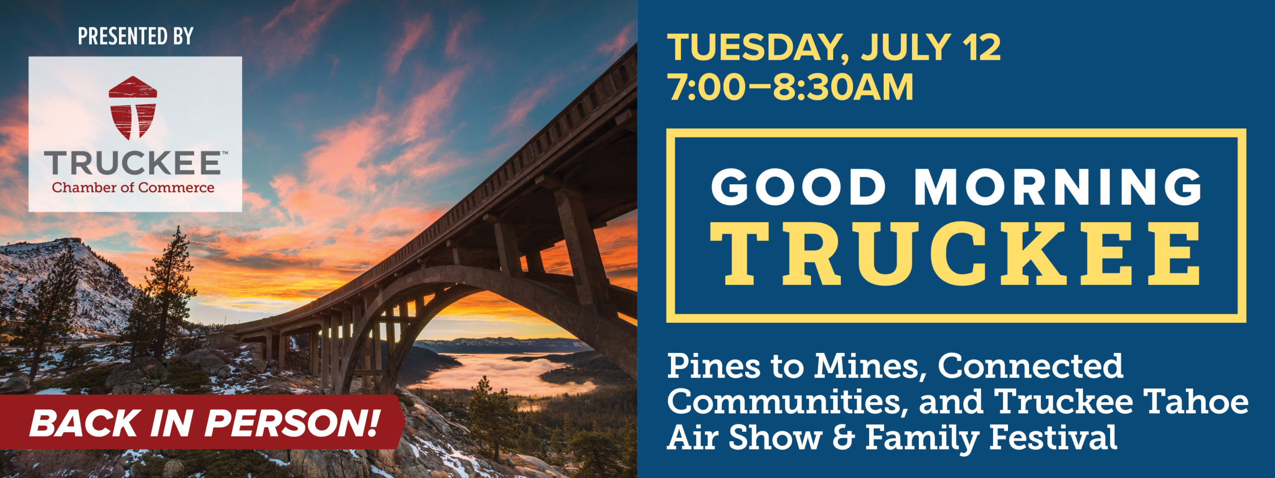 July 12, 2022 Good Morning Truckee: Trail Projects and Truckee Tahoe Air Show & Family Festival