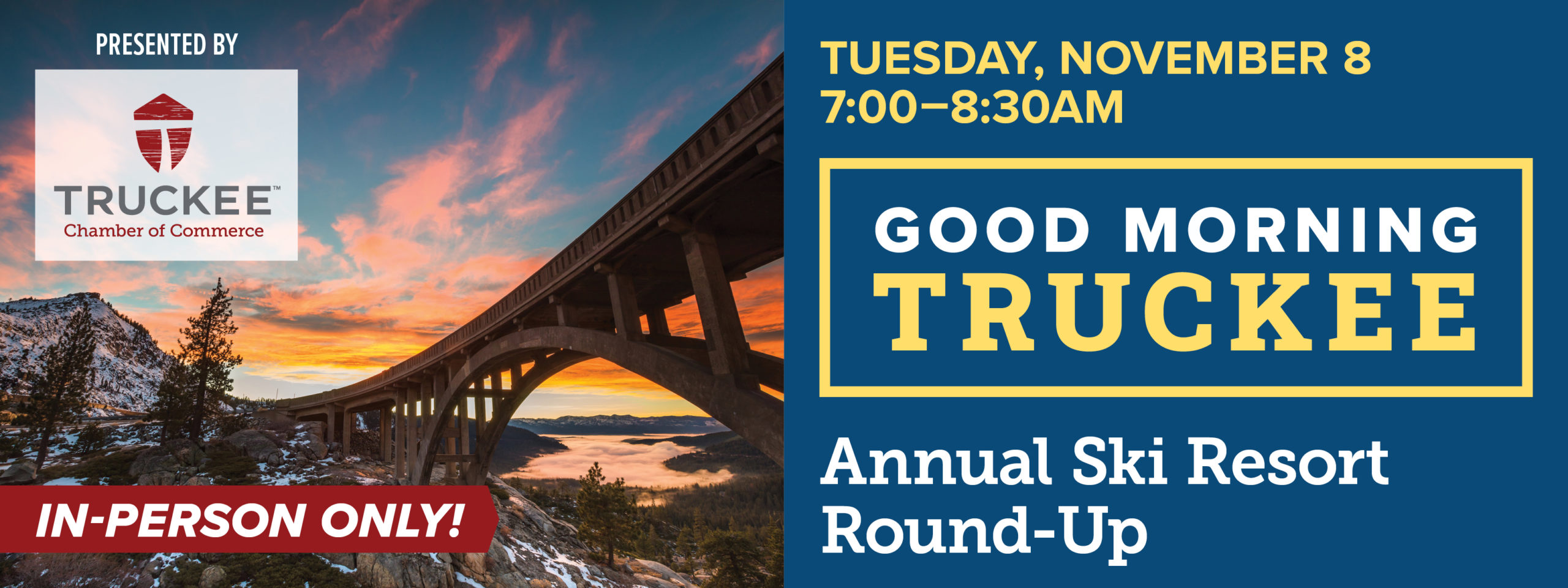 November 8th Good Morning Truckee: Annual Ski Industry Round-Up