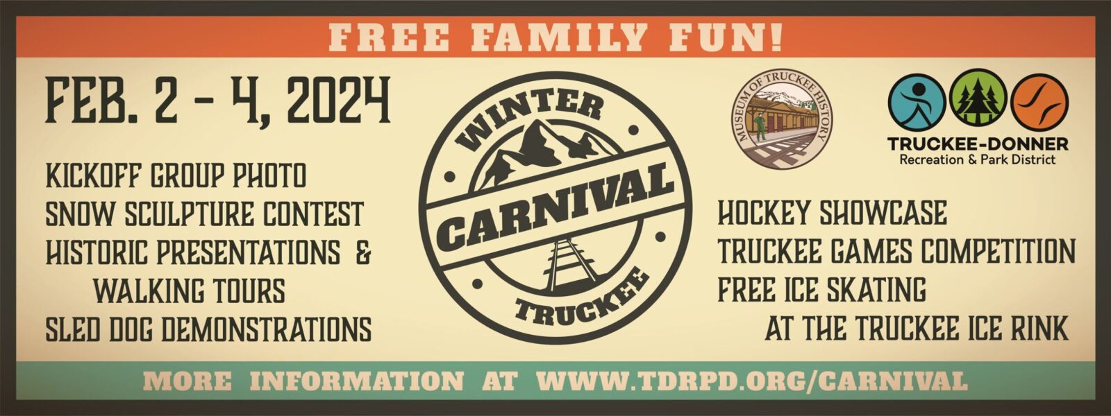 Truckee Winter Carnival Returns February 2nd - 4th!