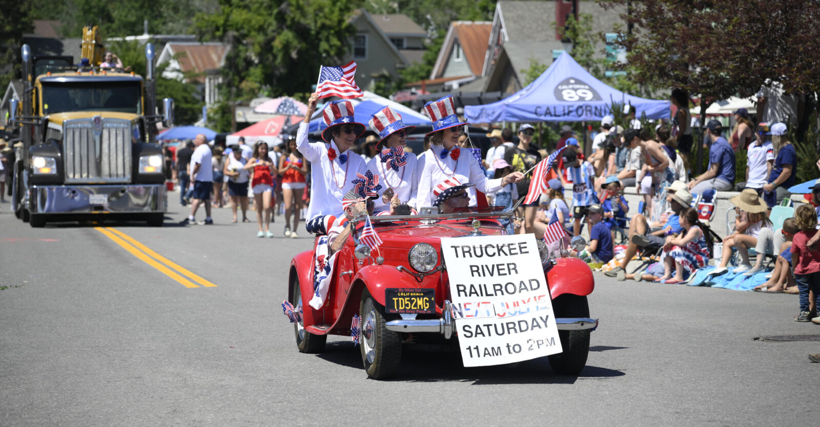 Truckee's Annual 4th of July Parade!