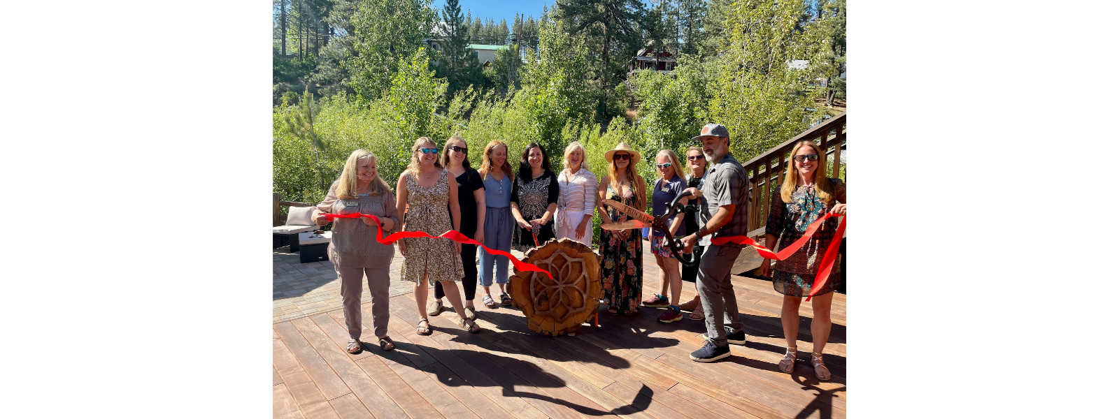 Mountain Lotus Celebrates Grand Opening of New Outdoor Yoga Deck and Renovated Creekside Patio with Ribbon Cutting and Summer Solstice Celebration this Saturday