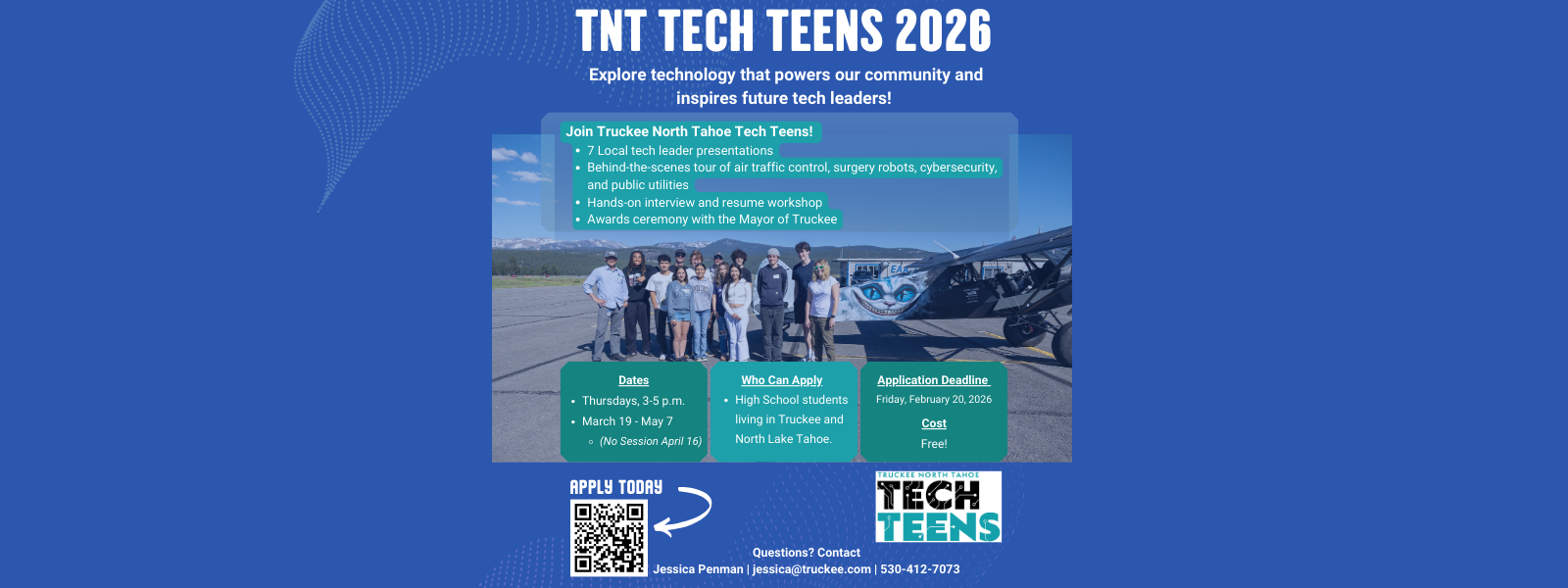 Truckee North Tahoe Tech Teens Returns for Third Year
